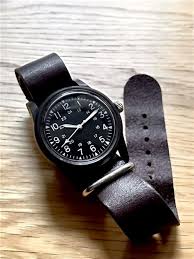 daiso mili watch トケイノヲト ミリタリーウォッチ nato ベルト アーミーグリーン