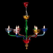 Vedi i prezzi e le recensioni dei clienti. Moderner Luster Borealis Multicolor Sogni Di Cristallo Muranoglas Led Handgefertigt