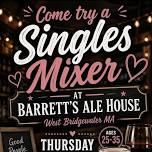 Singles mixer @ Barrett’s ale house 25-35
