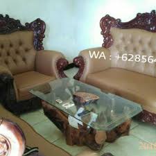 Spesifikasi kursi tamu mewah ukiran klasik jepara kami. Set Kursi Tamu Garuda Ukir Jepara Perabotan Rumah Di Carousell