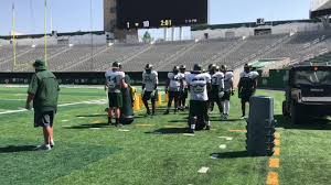 colorado state rams football using 2nd scrimmage to set depth chart