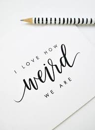 Ich Liebe Wie Komisch Wir Sind Valentinstagskarte Galentiner Tageskarte Valentinstag Calligraphy Cards Lettering Funny Valentine