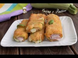 Torte salate strudel salato con prosciutto. Rotoli Di Zucchine Farcito Con Prosciutto E Formaggio Youtube