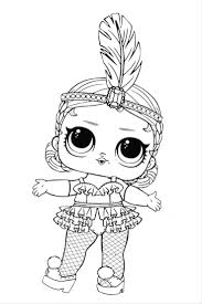 Free Lol Doll Coloring Pages Lol Suprize Dolls Pinterest Con Unicorn