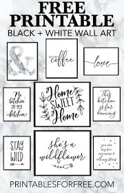 Wall decorating is an amazing way to upgrade your house. Free Printable Black And White Wall Art Download And Print Your Own Wall Art For Your Home Decor And Off Wall Decor Printables White Wall Art Wall Printables