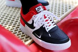 Nike Air Force 1 Low 07 Lv8 Release Black Toe With High Grade Leather With Foam Cushioning Outsole Combination The Use Of Black Nike Air Force Nike Black Toe