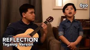 Pretty much all my friends are filipino so i want to start learning tagalog. Reflection Mulan Tagalog Cover Video Father And Son Youtube