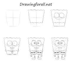 How To Draw Spongebob Squarepants Spongebob Drawings Spongebob Painting Spongebob