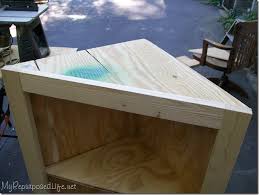 Corner cabinets and corner shelves. Diy Corner Cabinet My Repurposed Life Rescue Re Imagine Repeat