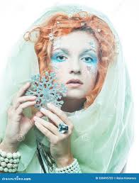 167 Beautiful Ginger Dress Snow Stock Photos