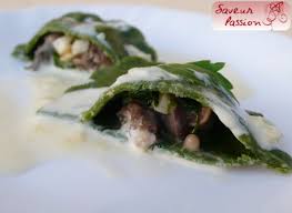 Raviole Verte D Escargots A La Creme D Ail Saveur Passion Recette Escargot Recette Ravioli Cuisine Gastronomique