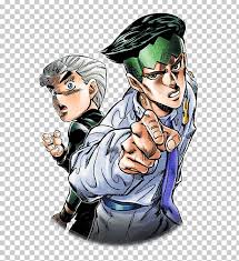 He is a freshman who lives in the town of morioh with his mother and grandfather. Rohan Kishibe Koichi Hirose Jojo S Bizarre Adventure Diamond Is Unbreakable Josuke Higashikata Png Clipart Free Png