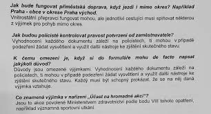 Zvýhodnění jsou obyvatelé měst či zaměstnanci placení z veřejných peněz. Vlada Rozhodla Nakupy Jen V Okrese Do Prace S Potvrzenim Plati Od Pondeli Seznam Zpravy