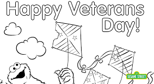 Introduce your kids to army theme coloring pages if you think that they are over the basic coloring stages. Veterans Day Printables Sesame Street Pbs Learningmedia