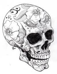 All the best realistic sugar skull drawing 38+ collected on this page. Realistic Sugar Skull Girl Tattoo