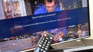 Signal faible ou inexistant fermé. L Image De Ma Television Saute Ou Pixellise Que Faire