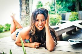 Currently no.9 on the world tour, whether you watch malia battling it out in hefty swells at cloudbreak or ripping gracefully along the waves at bells, you can tell that surfing is in her blood. A Very Passionate Surfer Named Malia Manuel And Her Hot Bikini Pictures