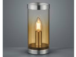 Ausgefallene Glas Tischleuchte Zylinder Led Tischlampe