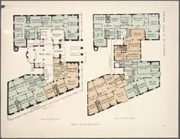 10 Elaborate Floor Plans From Pre World War I New York City Apartments Mental Floss Floor Plans New York City Apartment Building Plans