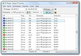 Viewing Angry Ip Scanner 3 4 1 For Windows Port Scanner Scanner Network Infrastructure
