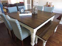 60 Square Farmhouse Table Made In Covington Tn Farmhouse Kitchen Tables Farmhouse Table Plans Square Farmhouse Table