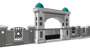 Pagar Masjid Main Gate Design Entrance Gates Design Gate Wall Design