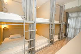 Bunk beds are the perfect fun solution for making the most of the space in a bedroom. Good Day 8 Bunk Beds Dorm Room A Hostels For Rent In Bangkok Bangkok Thailand