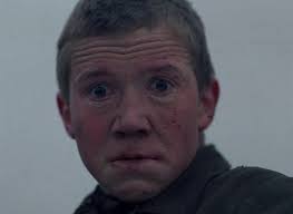 In Elem Klimov's anti-war masterpiece "Come and See" (1985), we witness an  innocent boy's (Florya) transformation into a traumatized, broken man  through these memorable shots of his face.