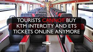 You can book directly from the ktmb official website. Tourists Visiting Malaysia Cannot Buy Ktm Intercity And Ets Tickets Online Anymore Enforced By Ip Ban On Ktmb E Ticket System Railtravel Station