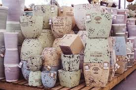 Extra large ceramic plant pots. Garden Pots Bernaville Nurseries