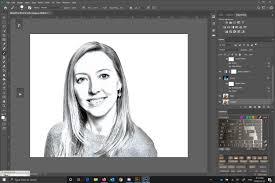 Select a dark green color and tap on the check mark to confirm. How To Convert A Photo To A Drawing In Photoshop