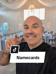 How will you let the staff know what everyone is having for their meal  choice? We love the color coded name cards for a plated meal. 💙🩵🩷  #weddingduo #platedmeal #weddingdinner #weddingnamecards ...