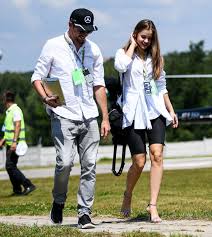 How old was lewis hamilton when he started racing? Lewis Hamilton F1 Star S Love Interest Barbara Palvin Flashes Pins At Grand Prix 2018 Celebrity News Showbiz Tv Express Co Uk