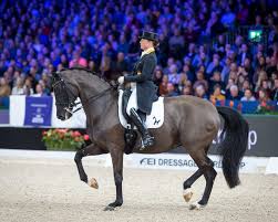 Photo copyright © fei/leanjo de koster. Isabell Werth Met Weihegold Naar 81 848 In Wb Grand Prix Horses Nl