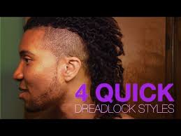 Here are the top 25 dreadlock hairstyles for women to check out: 4 Quick Dreadlock Styles Short To Medium Length Locs Youtube
