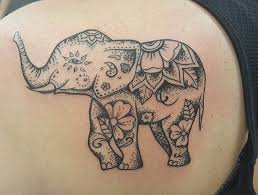 Another Elephanttattoo I Did In A Mandala Style Lineworktattoo Detailsmatter En 2020 Tatuajes De Elefantes Tatuaje Pequeno De Elefante Tatuaje De Mandala De Loto