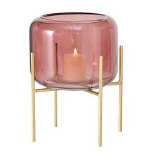 Find great deals on ebay for hurricane glass candle holders. Rose Glass Hurricane Candle Holders Barker Stonehouse