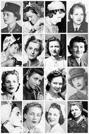 Wwii Hairstyles A Collection Of Wwii Photographs The Vintage Thimble 1940s Hairstyles Vintage Hairstyles Retro Hairstyles