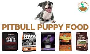 best dog food for pitbull puppies to
