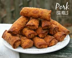 Take Out Style Authentic Pork Egg Rolls Wildflour S Cottage Kitchen Recipe Pork Egg Roll Recipes Pork Egg Rolls Egg Roll Recipes