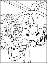 Keep your kids busy doing something fun and creative by printing out free coloring pages. Free Printable Coloring Pages Rocko S Modern Life 9