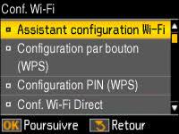 On the lcd screen of your epson xp 322 printers, it displays ap connection symbol if it works in access point mode. Activation Du Mode Wi Fi Direct