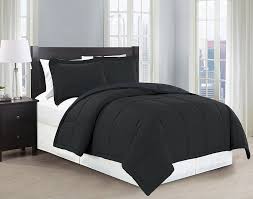 Gray twin comforter sets sets. Fancy Collection 2pc Twin Size Comforter Set Down Alternative Solid Black New Down Alternative Black Bedding Sets Collections Bedding