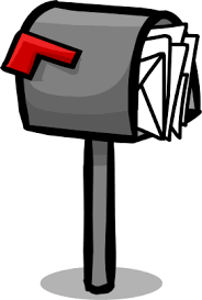 Mailbox Drawing Cartoon Faces Letter Box Lettering