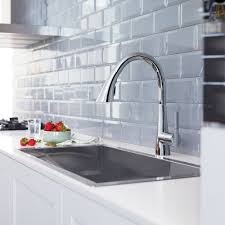 Lovedima modern sleek white pull out kitchen faucet solid brass single handle kitchen sink faucet with pull down sprayer. Single Handle Pull Down Kitchen Faucet Triple Spray 1 75 Gpm