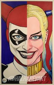 Harley Quinn Transformation 11x17 Fine Art Print