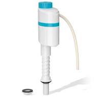 SAMODRA Silent Toilet Fill Valve, Adjustable Water Level, High Performance Flush Valve Replacement Kit, Anti-Siphon, Water-Saving, Easy Install in ...
