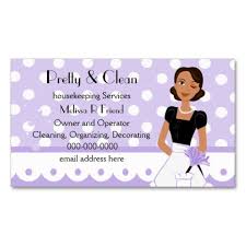 House cleaning & housekeeping business card & letterhead template. Pretty And Clean Appointment Card Zazzle Com Cleaning Business Cards Clean Business Card Design Business Card Design
