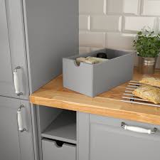 Tornviken Box Gray Ikea In 2020 Ikea Kitchen Kitchen Niche Ikea