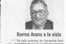 Barros Arana, Diego